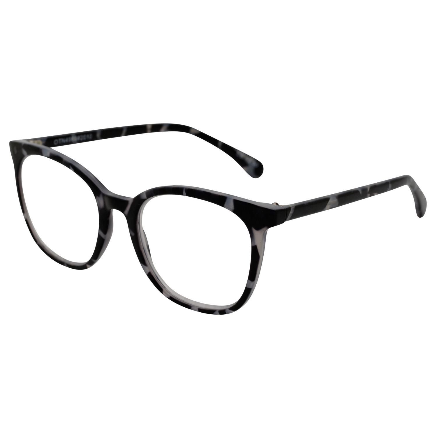 On The Nose Ruth - Black & White Tortoiseshell Glasses